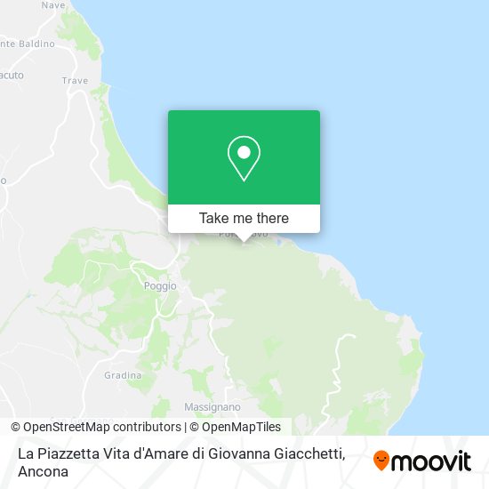La Piazzetta Vita d'Amare di Giovanna Giacchetti map