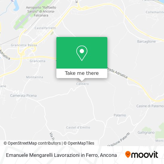 Emanuele Mengarelli Lavorazioni in Ferro map