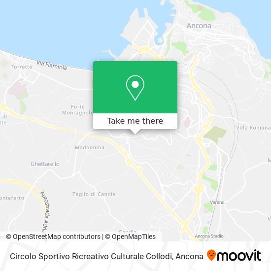 Circolo Sportivo Ricreativo Culturale Collodi map