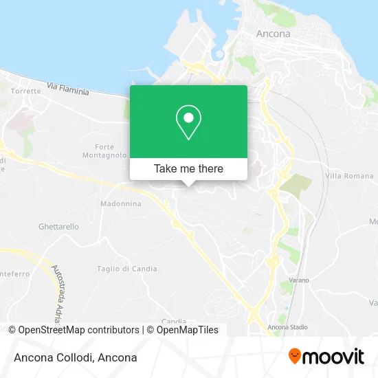 Ancona Collodi map