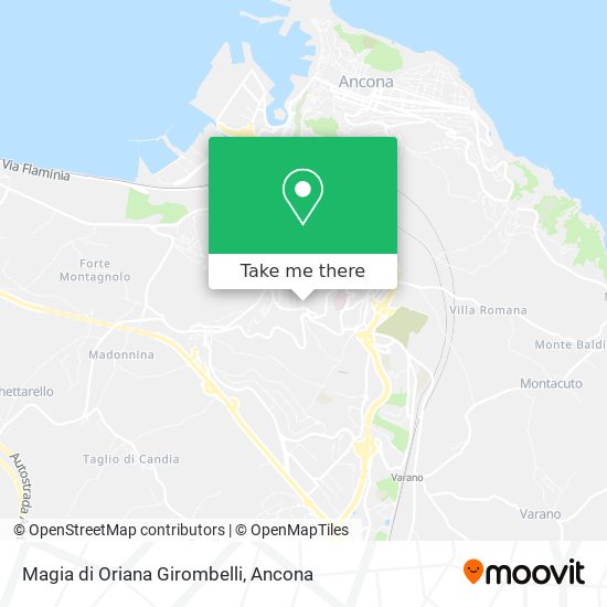 Magia di Oriana Girombelli map