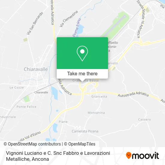 Vignoni Luciano e C. Snc Fabbro e Lavorazioni Metalliche map