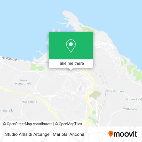 Arila Studio by Arcangeli Mariola map