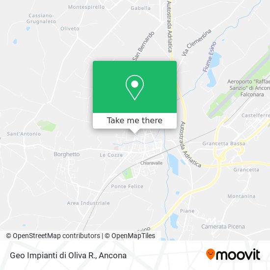 Geo Impianti di Oliva R. map