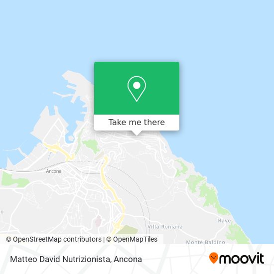 Matteo David Nutrizionista map