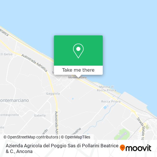 Azienda Agricola del Poggio Sas di Pollarini Beatrice & C. map