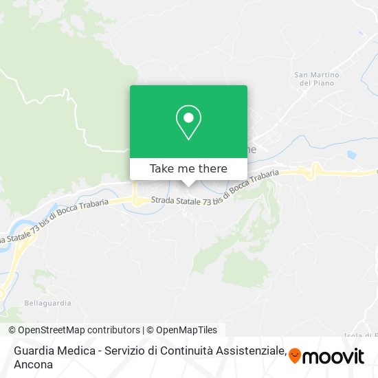 Guardia Medica - Servizio di Continuità Assistenziale map