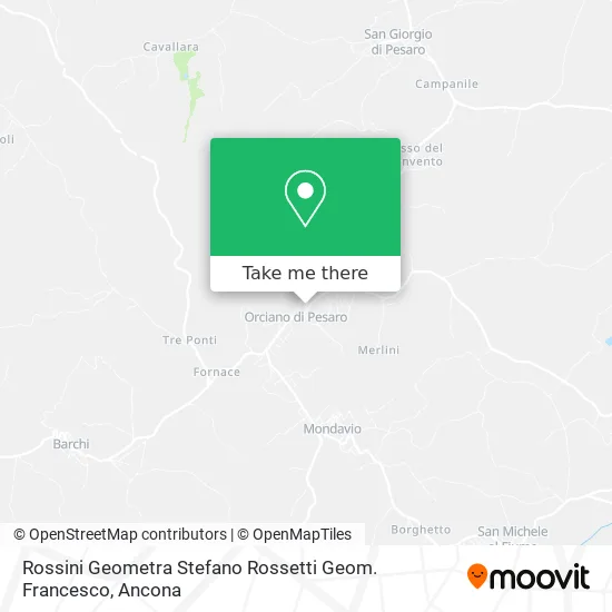 Rossini Geometra Stefano Rossetti Geom. Francesco map