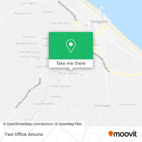 Fast Office map