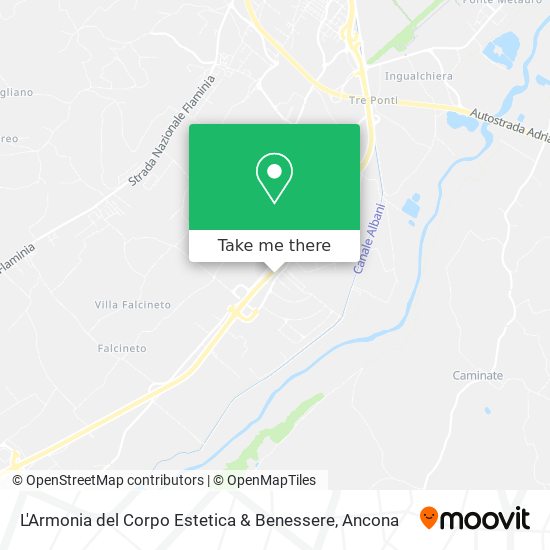 L'Armonia del Corpo Estetica & Benessere map