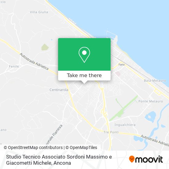 Studio Tecnico Associato Sordoni Massimo e Giacometti Michele map