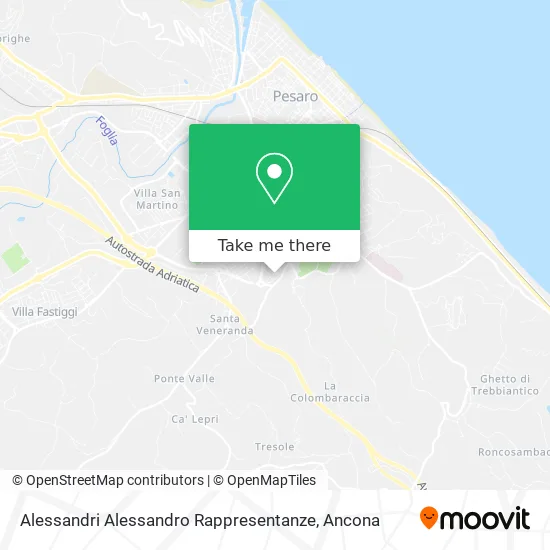 Alessandri Alessandro Rappresentanze map