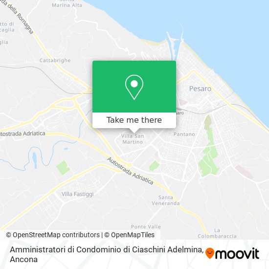 Amministratori di Condominio di Ciaschini Adelmina map