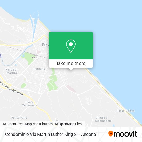 Condominio Via Martin Luther King 21 map