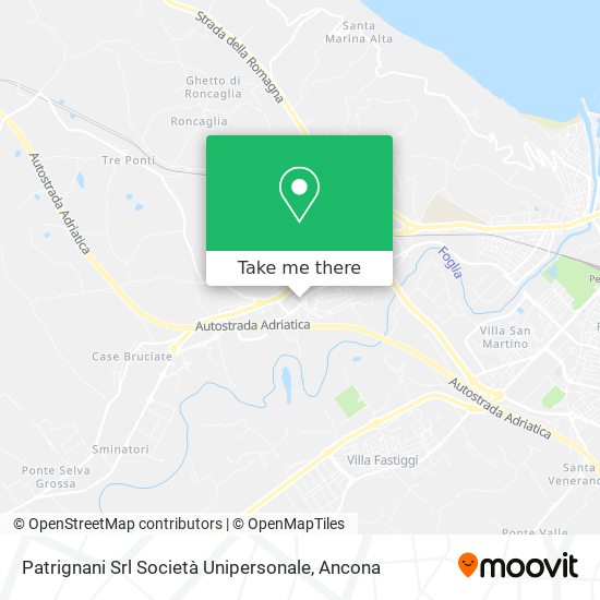 Patrignani Srl Società Unipersonale map