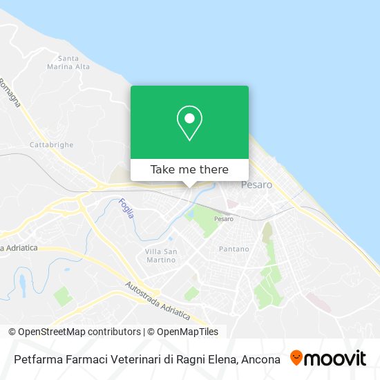 Petfarma Farmaci Veterinari di Ragni Elena map
