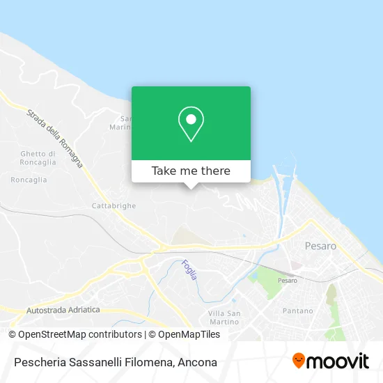 Pescheria Sassanelli Filomena map