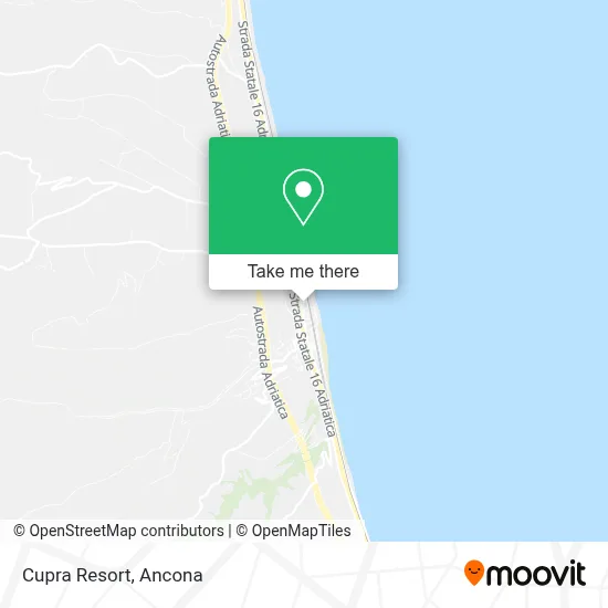 Cupra Resort map