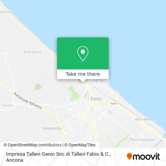 Impresa Tallevi Genio Snc di Tallevi Fabio & C. map