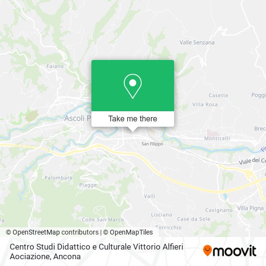 Centro Studi Didattico e Culturale Vittorio Alfieri Aociazione map
