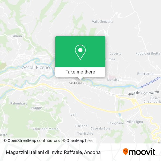Magazzini Italiani di Invito Raffaele map