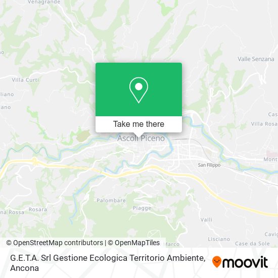 G.E.T.A. Srl Gestione Ecologica Territorio Ambiente map