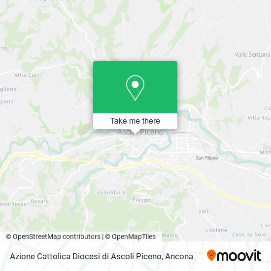 Azione Cattolica Diocesi di Ascoli Piceno map