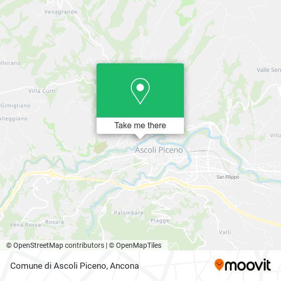Comune di Ascoli Piceno map