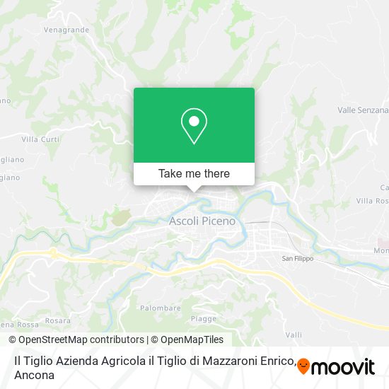 Il Tiglio Azienda Agricola il Tiglio di Mazzaroni Enrico map