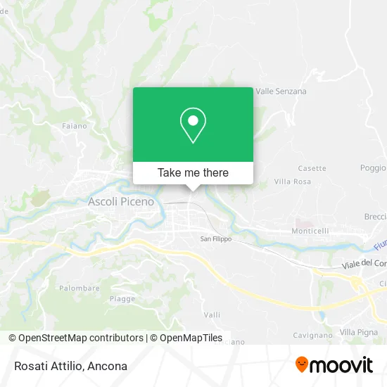 Rosati Attilio map