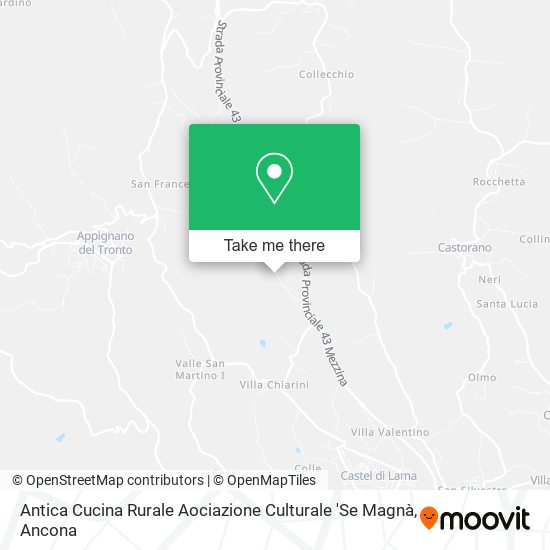 Antica Cucina Rurale Aociazione Culturale 'Se Magnà map