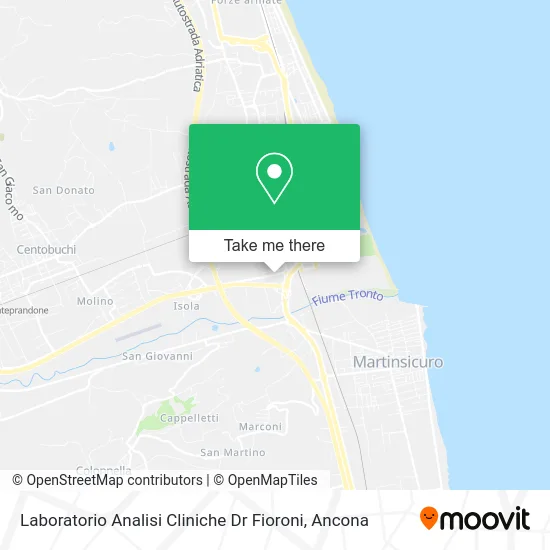 Laboratorio Analisi Cliniche Dr Fioroni map