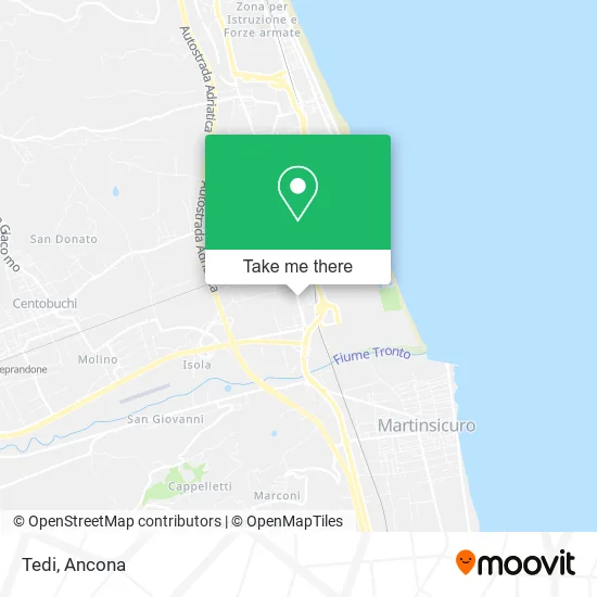 Tedi map