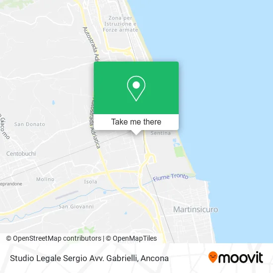 Studio Legale Sergio Avv. Gabrielli map
