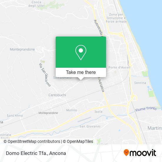 Domo Electric Tfa. map