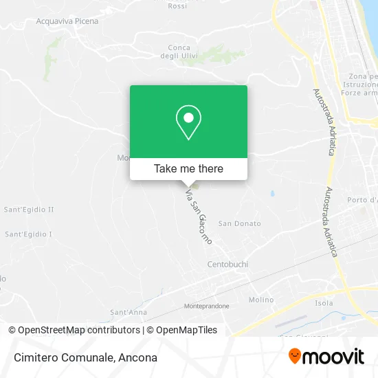 Cimitero Comunale map