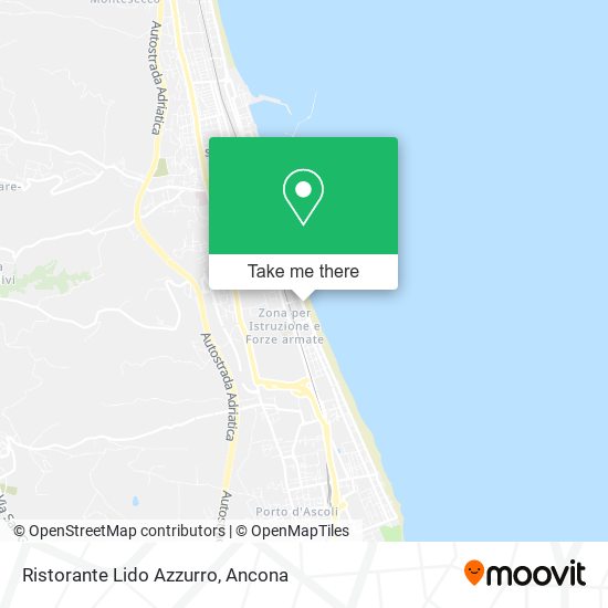 Ristorante Lido Azzurro map