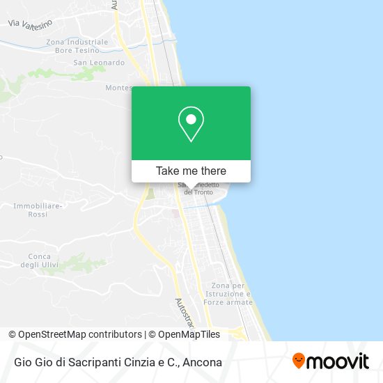 Gio Gio di Sacripanti Cinzia e C. map