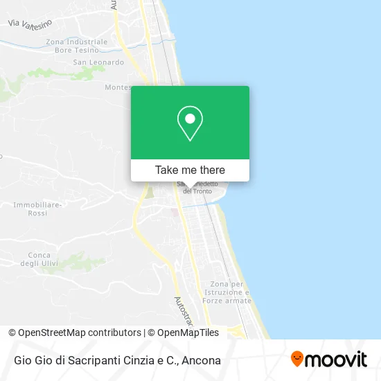 Gio Gio di Sacripanti Cinzia e C. map