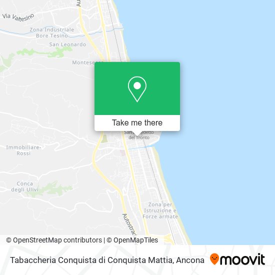 Tabaccheria Conquista di Conquista Mattia map