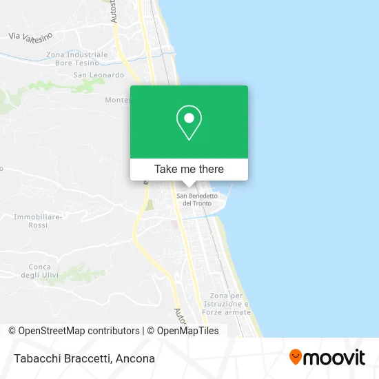 Braccetti Tobacco map