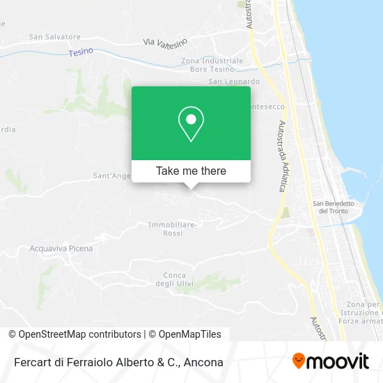 Fercart by Alberto Ferraiolo & Co. map