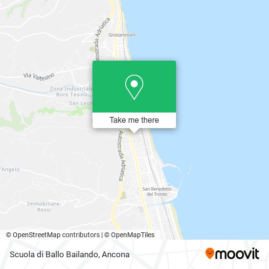 Scuola di Ballo Bailando map