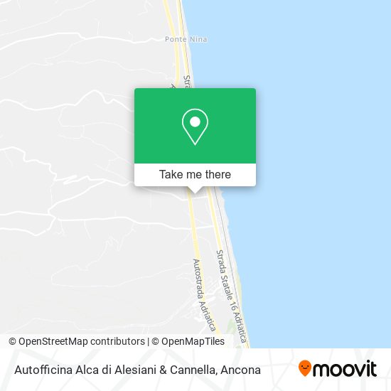 Autofficina Alca di Alesiani & Cannella map