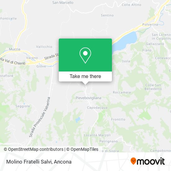 Molino Fratelli Salvi map