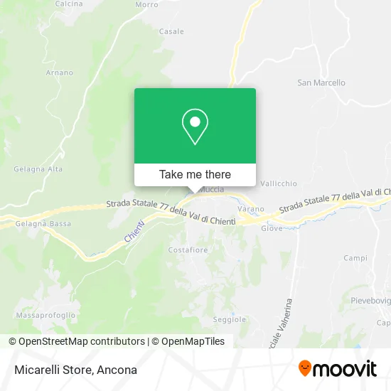 Micarelli Store map