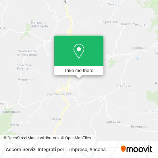 Ascom Servizi Integrati per L Impresa map