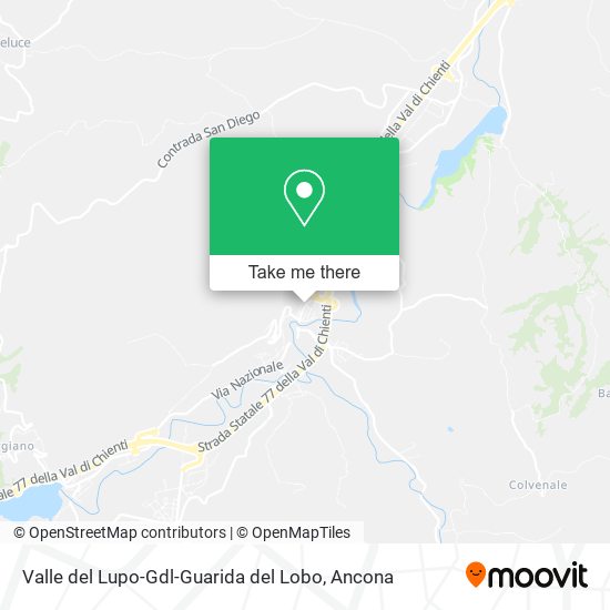 Valle del Lupo-Gdl-Guarida del Lobo map