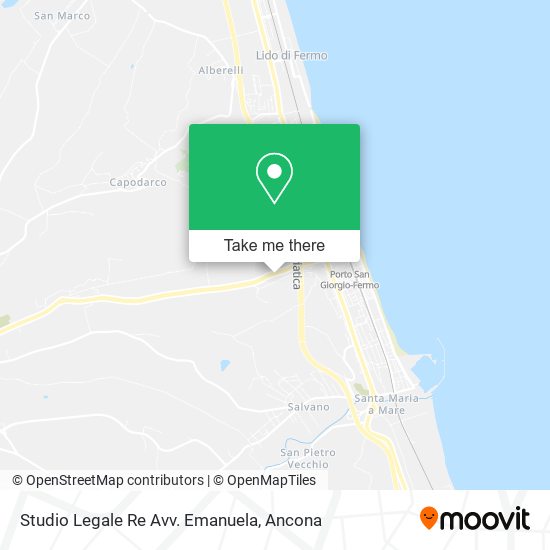 Studio Legale Re Avv. Emanuela map