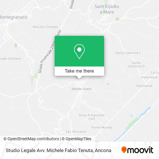 Studio Legale Avv. Michele Fabio Tenuta map